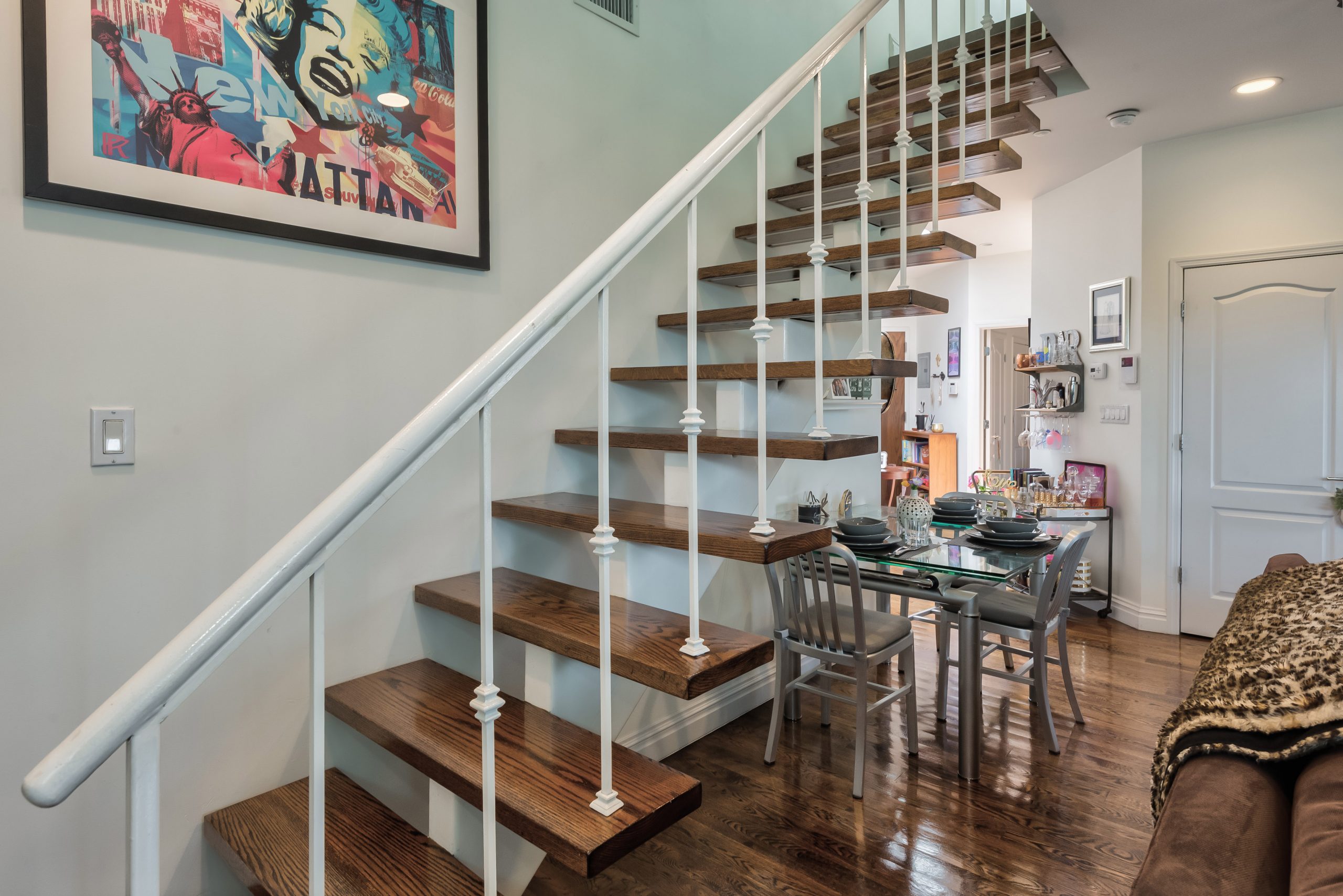 Queens Penthouse Floating Treads